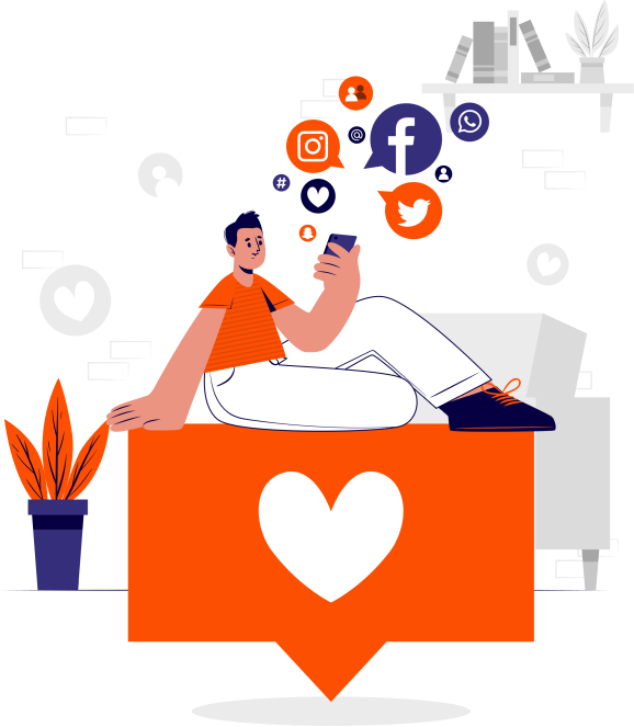Social Media Illustration