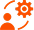 Internal service and case management icon